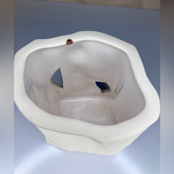 Ted DeGrazia, Tea candle holder, Hand made, 
Measurements 4” H X 3 1/2" W X 3" D - Picture 8 of 9